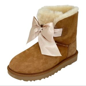 ugg boots with bow on front